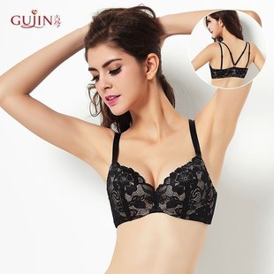 古今上薄下厚款 0G820 边扣聚拢侧收美背文胸内衣女