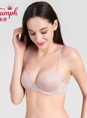 黛安芬光面薄杯透氣美背衣防滑肩百搭文胸16-8527