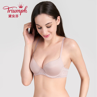 黛安芬光面薄杯透氣美背衣防滑肩百搭文胸16 8527