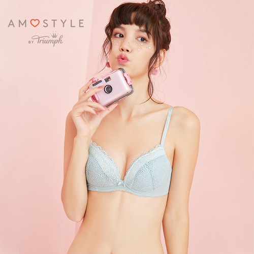 黛安芬Amostyle雏菊日系蕾丝文胸