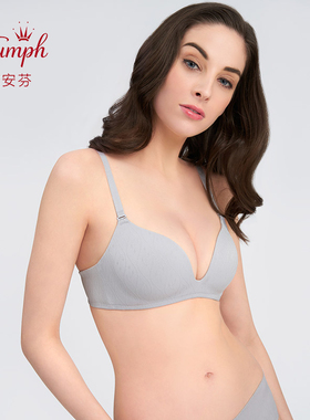 黛安芬简约塔拉夏季内衣女薄无痕无钢圈舒适文胸E003856