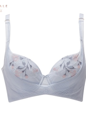 黛安芬Florale优雅绽放聚拢透气有钢圈性感文胸16-8396