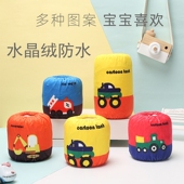 毛绒婴幼儿袖 男女童小孩防污套袖 头 套秋冬防水防脏儿童护袖 宝宝袖