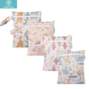 宝宝防水挂袋尿布袋尿不湿外出收纳包婴儿床幼儿园衣服尿片便携袋