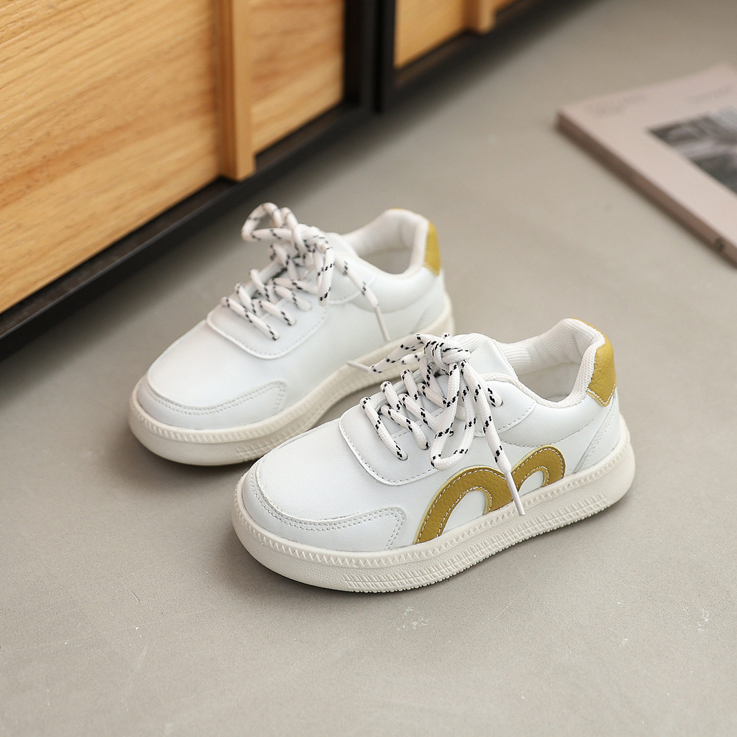 小白鞋女2026春季新款休闲百搭低帮单鞋舒适平底学生运动板鞋,童鞋/婴儿鞋/亲子鞋,运动鞋,淘宝优惠券,粉丝福利购,淘宝优惠卷