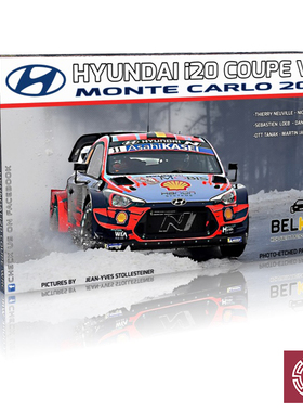 铸造模型 Belkits BEL021 1/24 现代i20 CoupeWRC 蒙特卡洛站2020