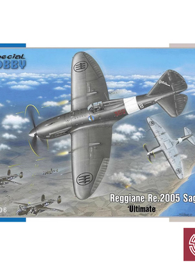 铸造模型 Special Hobby 48206 Re.2005 Sagittario 战斗机 1/48