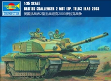 小号手 1/35 英国挑战者2型主战坦克 伊拉克战争 00323