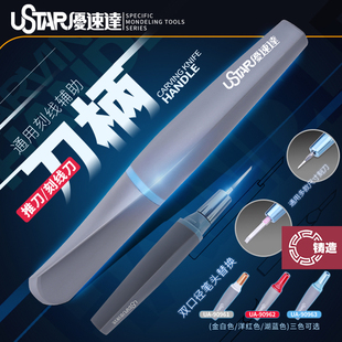 铸造模型 优速达工具 UA90961-90963 推刀/刻线刀通用辅助刀柄