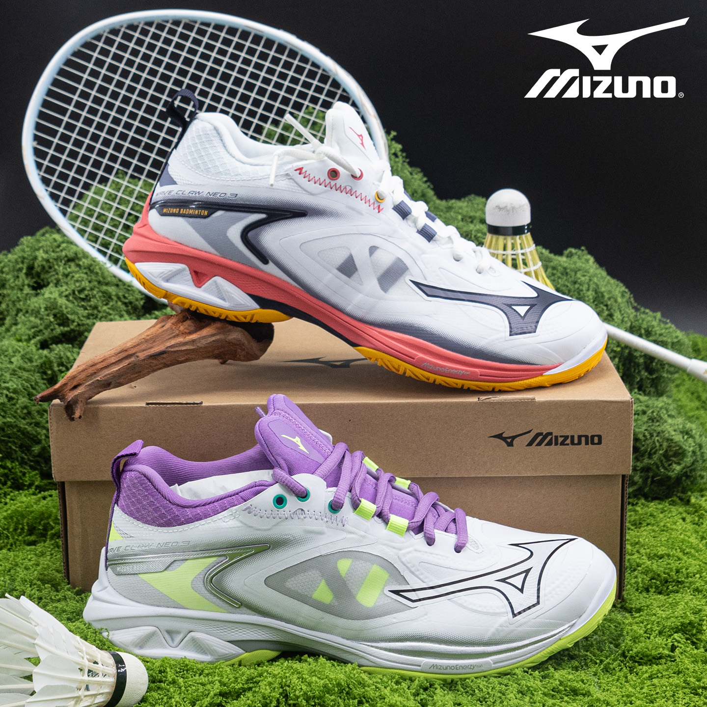MIZUNO美津浓25年新色羽毛球鞋