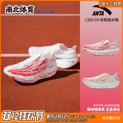 安踏C202G9碳板男鞋专业跑步鞋