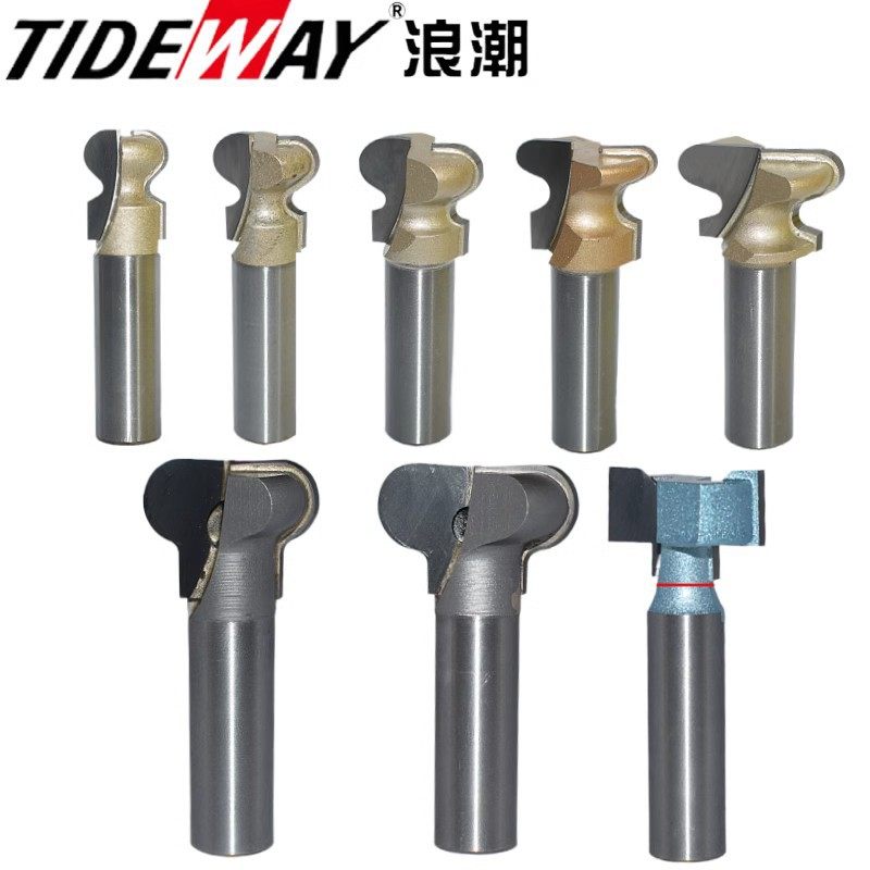 浪潮专业级二弧指甲刀 抽屉刀柜门拉手刀木工槽刀木工刀具