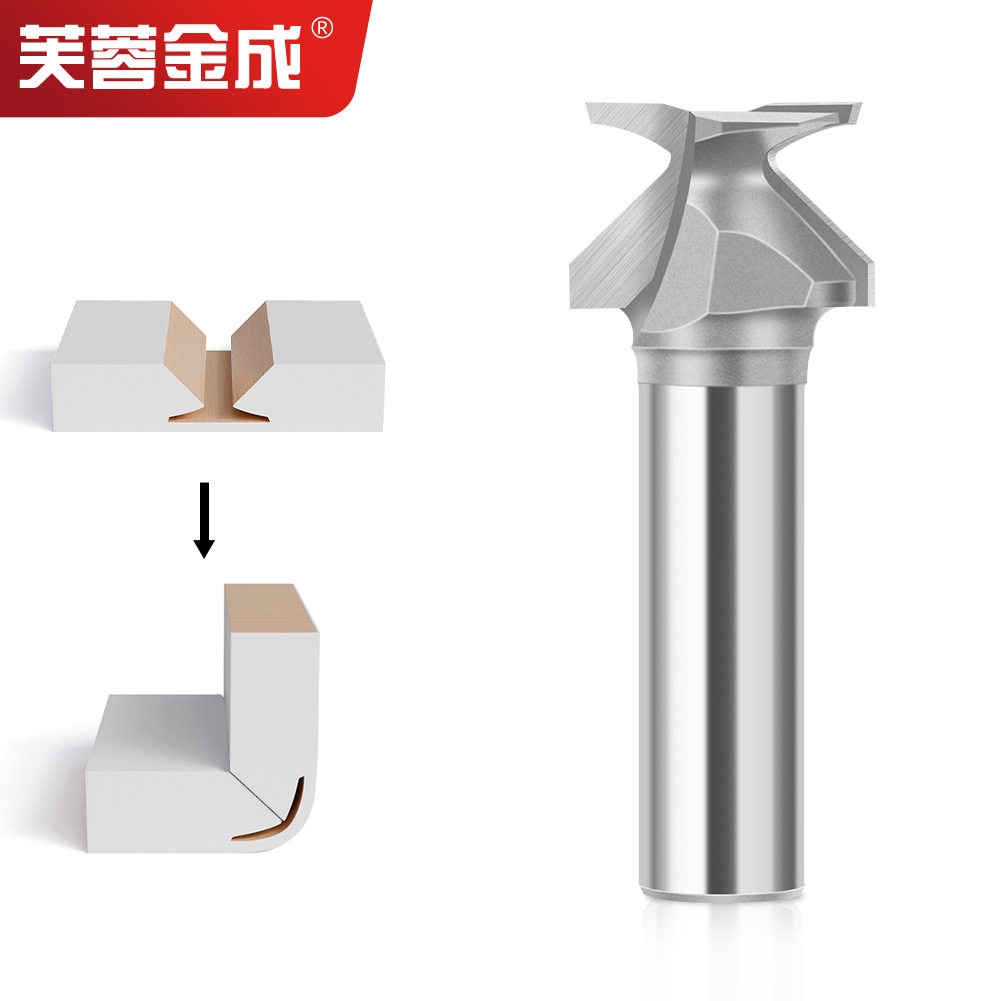 圆弧折弯一体刀成型刀具R10木门墙柜圆弧折弯刀免软化折角