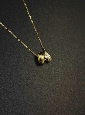 Vintage 古著 「Double-loop」项链