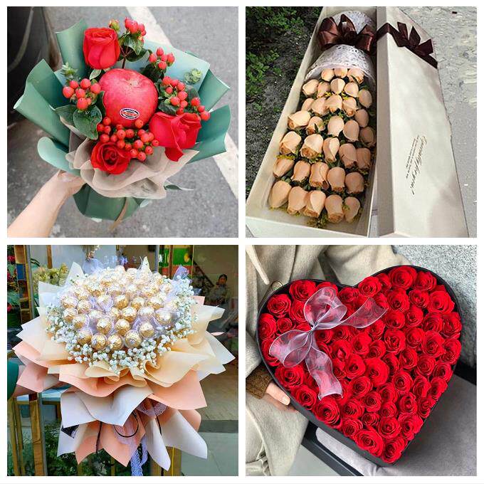 中卫市沙坡头区中宁县海原县鲜花店同城配送平安夜圣诞节玫瑰礼盒