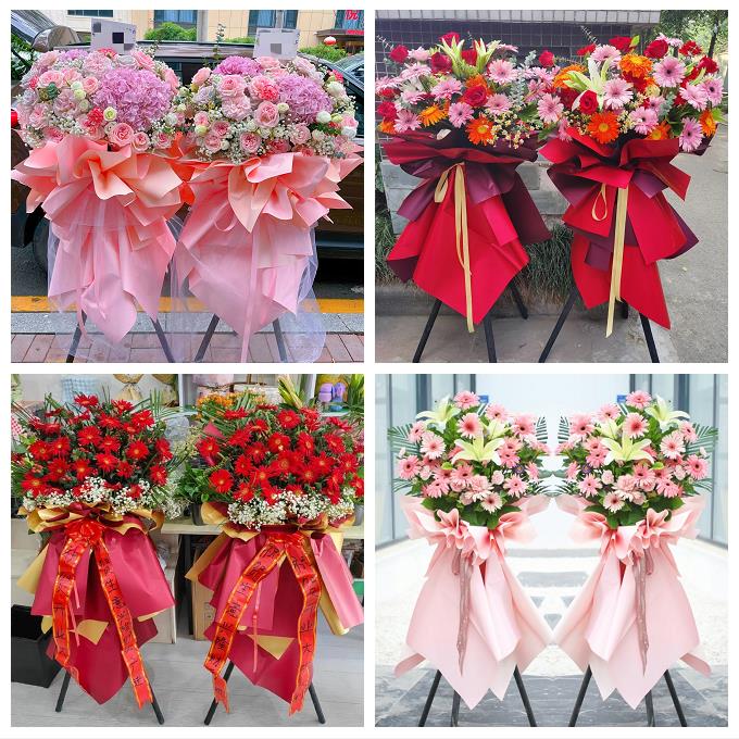 西藏拉萨市城关区堆龙德庆区同城花店送朋友新店鲜花大麦开业花篮