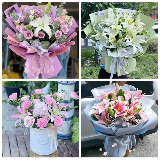 玫瑰香水百合送老婆朋友生日洛阳市栾川县嵩县汝阳宜阳县同城花店