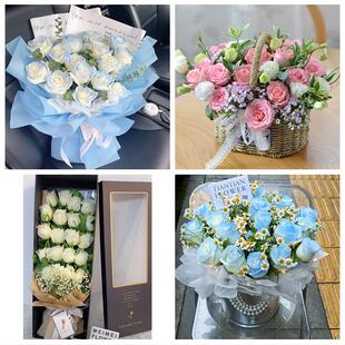 北海市海城银海铁山港区合浦县同城鲜花店情人节玫瑰表白女友老婆