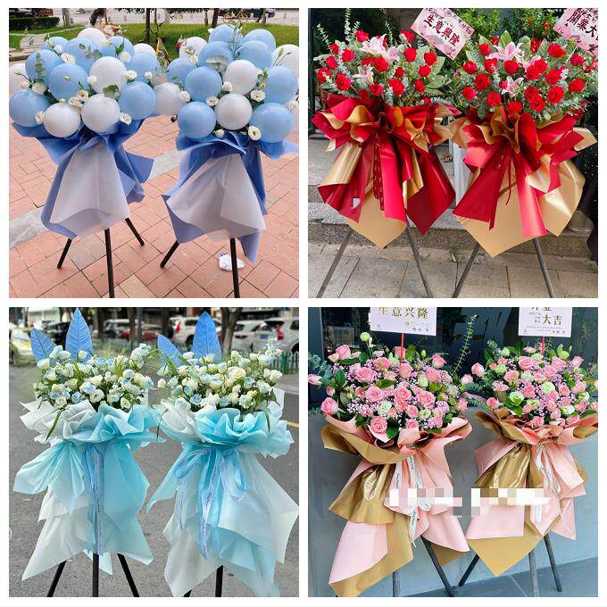 南充市顺庆高坪嘉陵区阆中市同城鲜花店订开业花篮送朋友公司乔迁