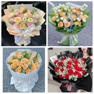 大同市阳高天镇广灵县灵丘县花店同城配送女友生日情人节玫瑰花束