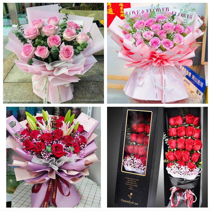 广东深圳市光明区光明公明新湖鲜花店同城配送玫瑰闺蜜女友婆生日