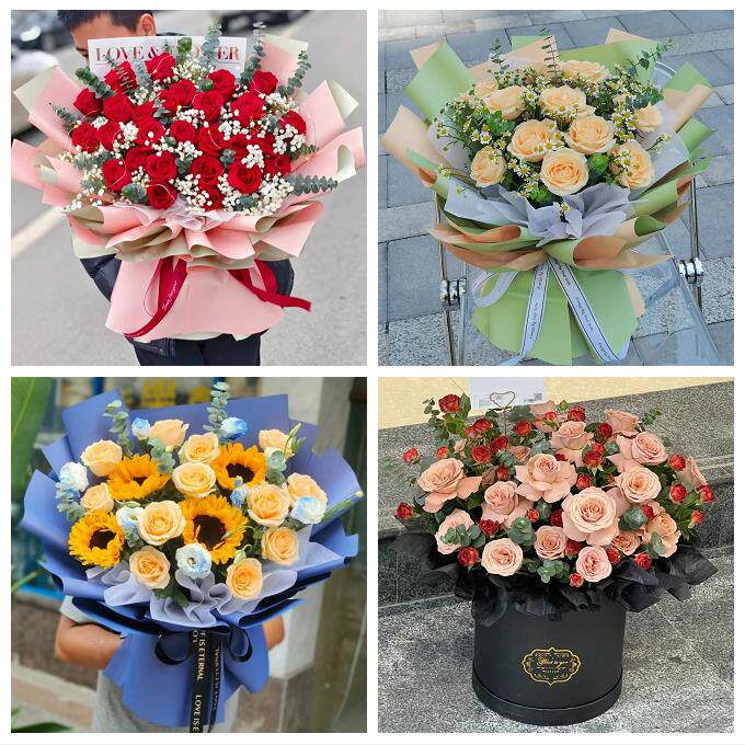 南通市如东启东如皋市海门市鲜花店同城配送老婆女友520玫瑰花束