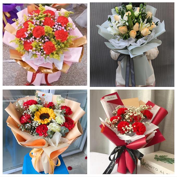 北京石景山区广宁五里坨鲁谷鲜花店同城配送爸妈康乃馨百合看病人
