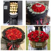 新乡市封丘长垣卫辉县辉县市同城鲜花店情人节表白送玫瑰花束礼盒