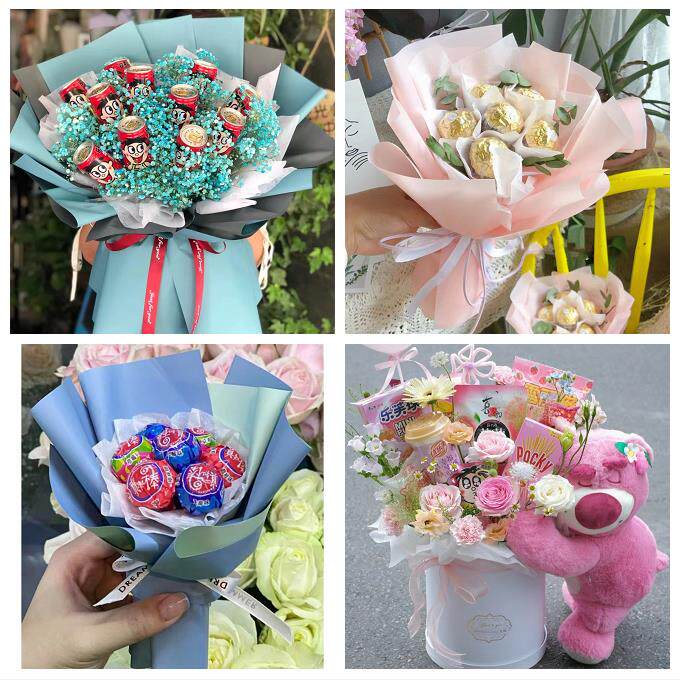 北京顺义区牛栏山南法信马坡同城花店61儿童节零食饮料花束送小孩