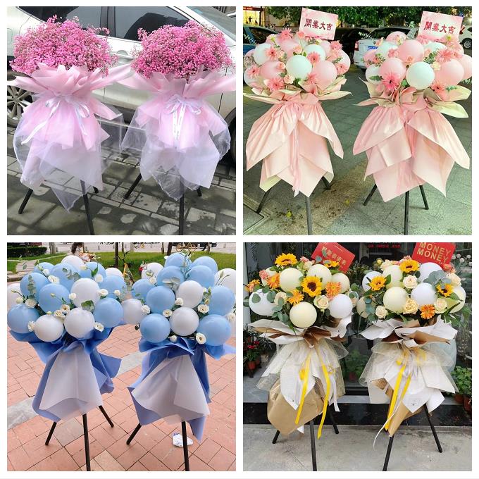 武汉市东西湖区汉南区蔡甸区同城鲜花店新店开业大麦花篮公司乔迁