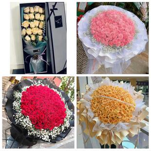 福建厦门市集美区同安区翔安区同城鲜花店情人节玫瑰表白女友老婆