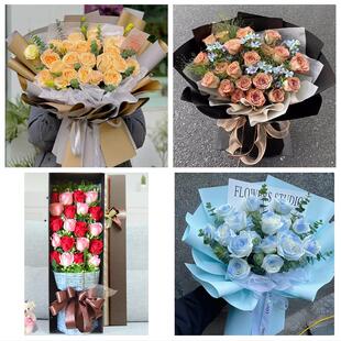 女神节订红玫瑰驻马店市驿城区西平县上蔡县同城鲜花店送女友老婆