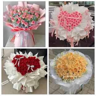 送崇左市大新县天等县凭祥市花店同城配送女友生日情人节玫瑰花束