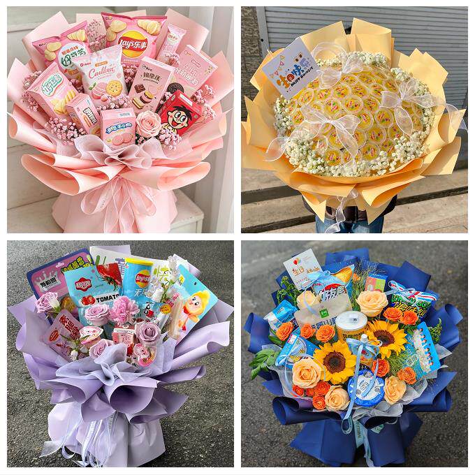 北京市朝阳区双井劲松潘家园花店同城配送61儿童节花束送女友小孩