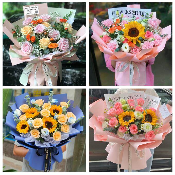 南通市如东启东如皋市海门市花店同城送男女友领导玫瑰混搭鲜花束