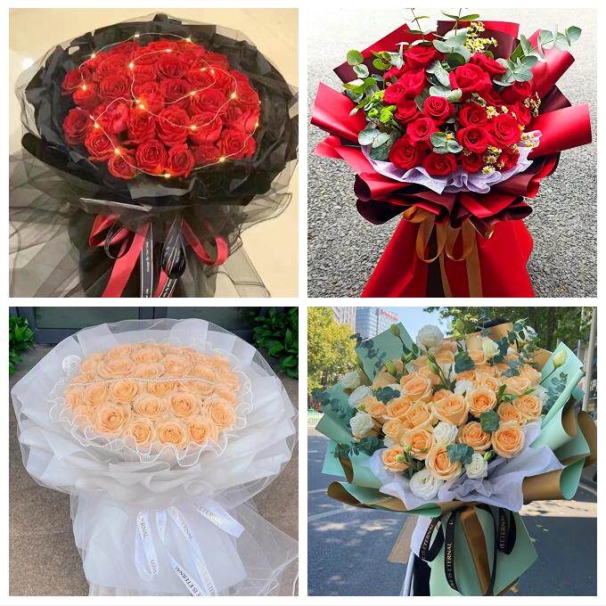 送曲靖市富源县会泽县宣威市同城鲜花店情人节表白送玫瑰花束礼盒