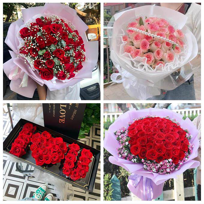 女神节订红玫瑰送四川省内江市资中县隆昌县同城鲜花店送女友老婆