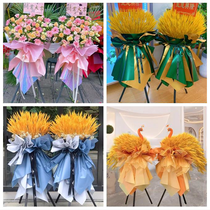 黑龙江鹤岗市萝北县绥滨县附近同城鲜花店开业花篮送新店公司乔迁