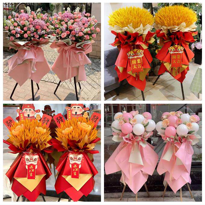 宁夏省吴忠市同心县青铜峡市同城花店鲜花大麦新店开业花篮送朋友