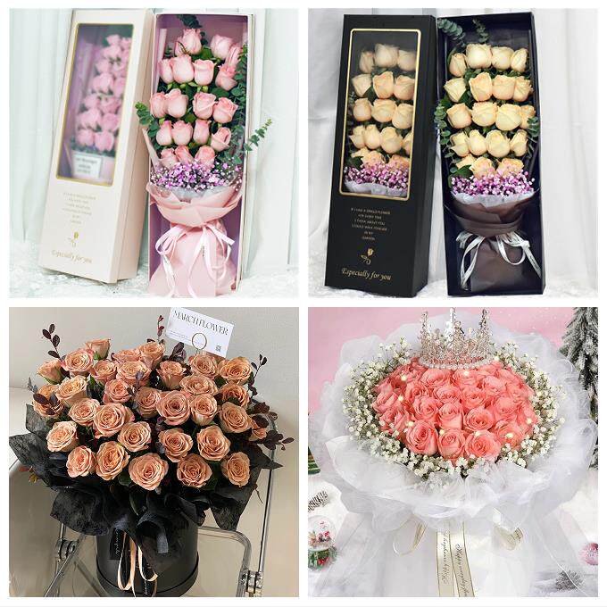 湖南衡阳市祁东县耒阳市常宁市鲜花店同城配送情人节玫瑰花束礼盒