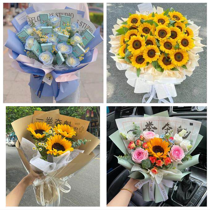 成人礼高考毕业向日葵花束福建福州市闽侯连江罗源闽清县同城花店