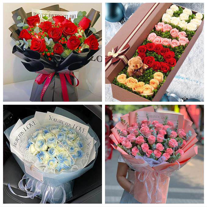 山西阳泉城区矿区郊区平定盂县同城鲜花店情人节玫瑰表白女友老婆