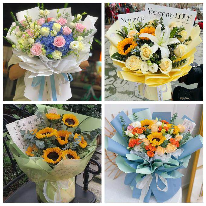 湖北恩施市利川市建始县巴东县同城鲜花店向日葵玫瑰混搭生日花束