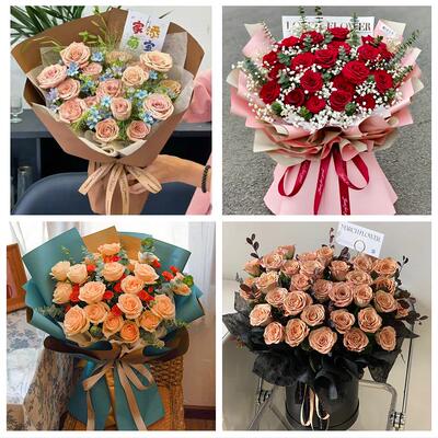 河北张家口市怀来县涿鹿赤城县同城鲜花店订33朵玫瑰送情人女朋友