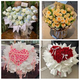 郴州市永兴嘉禾县临武汝城县花店同城配送女友生日情人节玫瑰花束