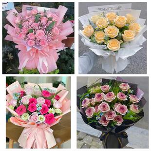 上海市浦东新区高行高东张江鲜花店同城送女朋友闺蜜女神节红玫瑰