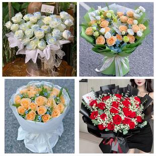 邵阳市双清大祥北塔区邵东县花店同城配送女友生日情人节玫瑰花束