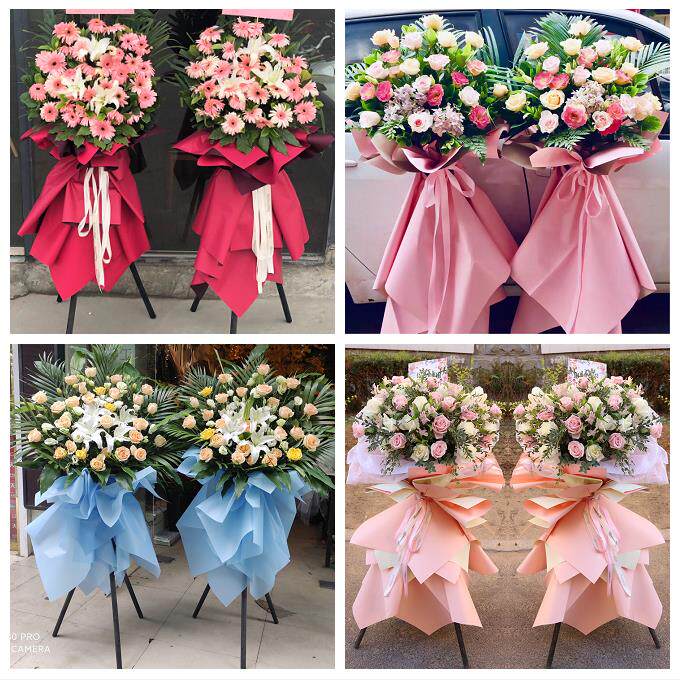 天津南开向阳路嘉陵道王顶堤同城鲜花店朋友公司庆典乔迁开业花篮