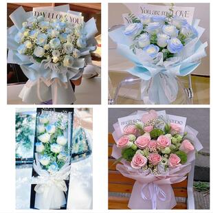 内蒙古包头市东河昆都仑青山区同城鲜花店订33朵玫瑰送情人女朋友