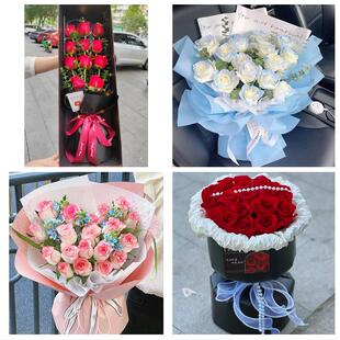 河北省石家庄市长安桥西新华区同城鲜花店情人节玫瑰表白女友老婆